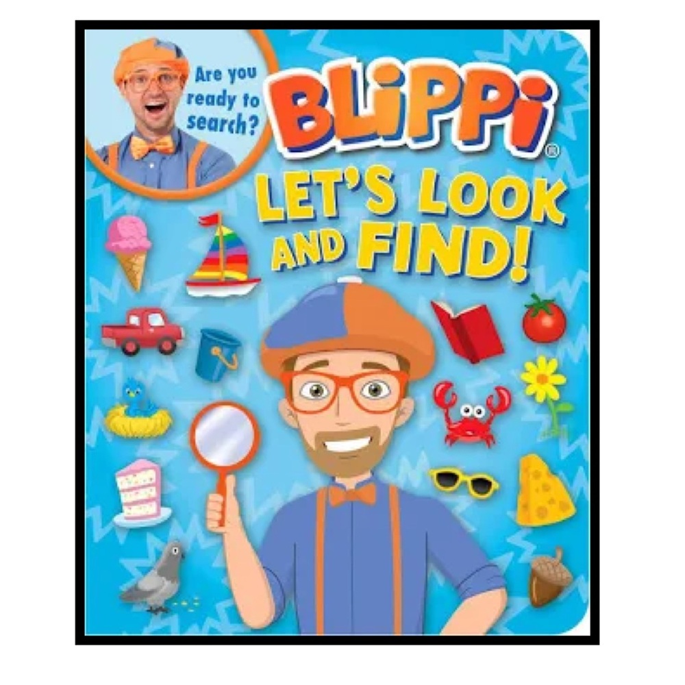BUNDLE & SAVE🎉 Blippi Let's Look and Find Board Book